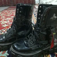 چکمه چرمی زنانه سایز37