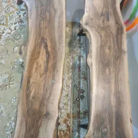 نیمکت صندلی چوب و فلز
