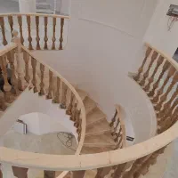 پله چوبی ،نرده چوبی|خدمات پیشه و مهارت|قزوین, |دیوار