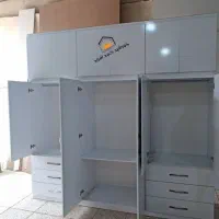 طراحی و تولید انواع کمد دیواری و کابینت کمد آماده