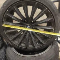 پنج عدد رینگ  و لاستیک BMW کامل فروشی
