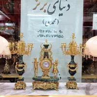 برنز شمعدان ساعت برنج سنگین خروسی برنزی برنجی|صنایع دستی و سایر لوازم تزئینی|تهران, جوادیه|دیوار