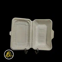 ظرف تک پرس یکبار مصرف گیاهی