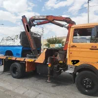 جرثقیل ۳ تن خاور کفی ۸۰۸ کار شبانه روزی|خدمات حمل و نقل|شیراز, پودنک|دیوار