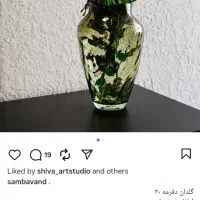 گلدان دست ساز|صنایع دستی و سایر لوازم تزئینی|قزوین, |دیوار