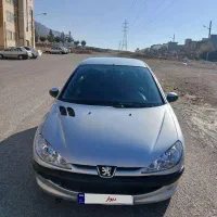 پژو۲۰۶مدل ۸۸ نقره ای