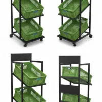 استند میوه 3 طبقه جعبه پلاستیک|فروشگاه و مغازه|گرگان, |دیوار