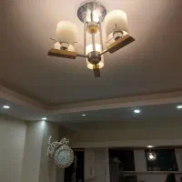 لوستر سقفی سه شاخه‌