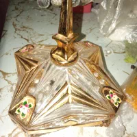 فروش گز خوری یا شکلات خوری گل برجسته طلایی طرح چک