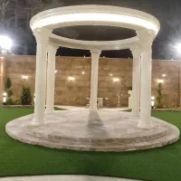 ورودی طراحی باغ عروس آلاچیق آبنما ستون|مصالح و تجهیزات ساختمان|اردبیل, |دیوار