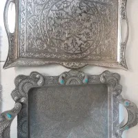 سه عدد سینی چایخوری با هم ۱۵۰۰