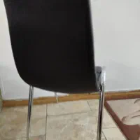 صندلی چرم و استیل|صندلی و نیمکت|شیراز, آزادگان|دیوار