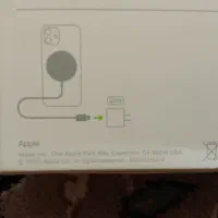 شارژر اصلی بیسیم اپل در حد نو|لوازم جانبی موبایل و تبلت|ساری, |دیوار