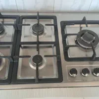 اجاق گاز ۵ شعله استیل