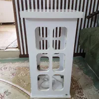 میز گلدان ،میز تلفن ام دی اف، ال ای دی