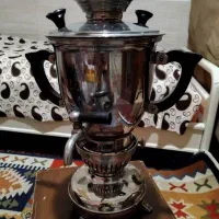 دو سماور و چراغ نفتی|سماور، چایساز، قهوهساز|شیراز, فخرآباد (دروازه کازرون)|دیوار