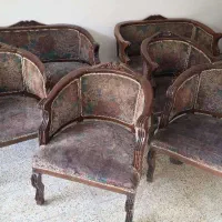 مبل از چوب درخت گردو|مبلمان خانگی و میز عسلی|ارومیه, |دیوار