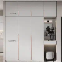 ساخت و نصب انواع مصنوعات چوبی|جاکفشی، کمد، دراور|سیرجان, |دیوار