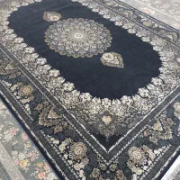 فروش قالی نو  ۱۲۰۰ شانه ابریشم بهشتی ۹متری