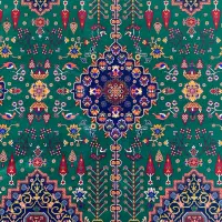 فرش طرح دستباف 700 شانه زمینه سبز کد 771092|فرش|شیراز, شاهچراغ|دیوار