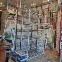 شلف و کتابخانه فلزی|کتابخانه، شلف، قفسه‌های دیواری|تبریز, |دیوار