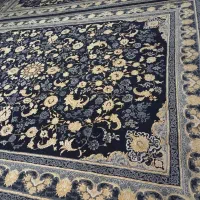 دوعددفرش ۷۰۰شانه پاتریس طرح گل افشان|فرش|چناران, |دیوار