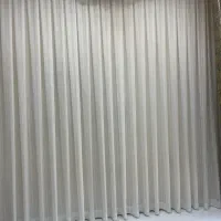 پرده دکور مغازه دوخته آماده نصب