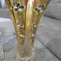 گلدون طلا کوب برند بوهمیا
