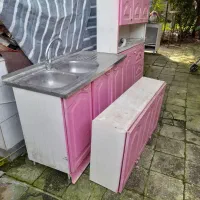 یه دست کابینت فلزی بالا پایین|مصالح و تجهیزات ساختمان|لاهیجان, لیل|دیوار