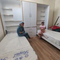تخت تاشو کمجا|تخت و سرویس خواب|اصفهان, رهنان|دیوار