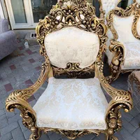 مبل سلطنتی 9نفری مدل دسته طنابی با میز عسلی|مبلمان خانگی و میز عسلی|تبریز, |دیوار