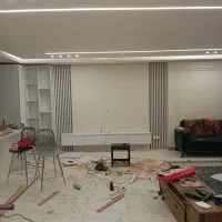 اجرای دکور تیویTVوکافه بار