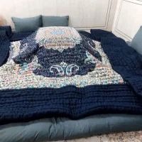 لحاف کرسی چرک تاب سوسن ابعاد 4 در 4 سفارشی دوز|رختخواب، بالش، پتو|تهران, شهرک ولیعصر جنوبی|دیوار