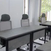 سالن مطالعه در فضای کار اشتراکی کاسپین