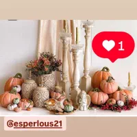 ست مجسمه پاییزی