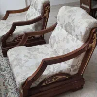 مبل تمام چوب|مبلمان خانگی و میز عسلی|تهران, زرکش|دیوار