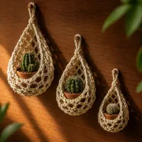 آویز اسکاتلندی مکرومه