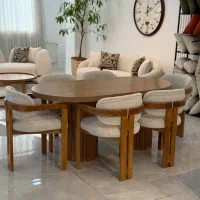 مبلمان راحتی ومیز نهار خوری