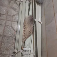 پرده کرکره فلزی ۲متر  ارتفاع در ۱ونیم عرض|پرده، رانر، رومیزی|یزد, |دیوار