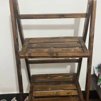 استند چوبی با اینه