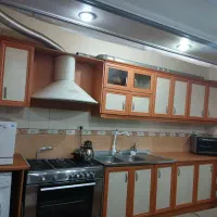 کابینت MDF بدنه فلزی * سینک * هود