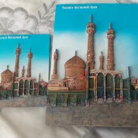 دوعدد دیوارکوب حرم و تابلو چهره