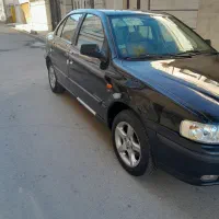 سمند ال ایکس ساده یک لکه رنگ