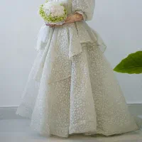 لباس عروس عروسکی