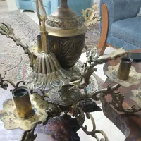 لوستر برنز ۳ شاخه و ۶ شعله