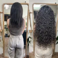 اکستنشن موی طبیعی