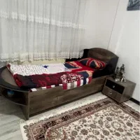 تخت و خواب یک نفره طرح کشتی