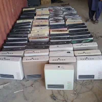 بخاری گازی برقی ژاپنی 2500وات بدون واسطه