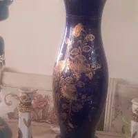 گلدان ابکاری طلا شده