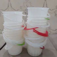 سطل ماست پلاستیکی